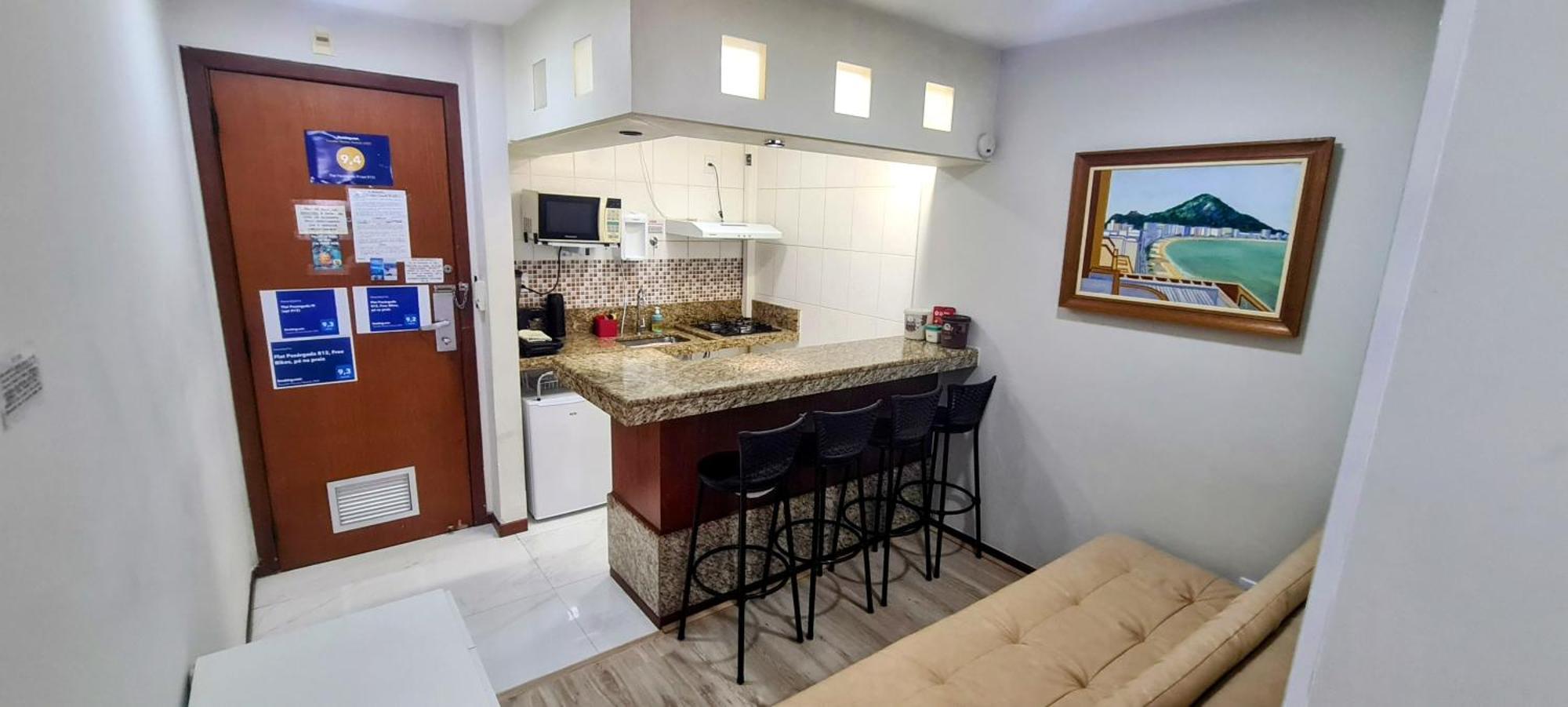 Flat Pasárgada 812, Free Bikes, pé na praia Vila Velha (Espirito Santo) Exterior foto