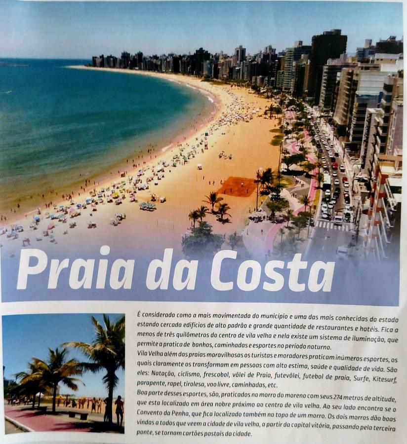 Flat Pasárgada 812, Free Bikes, pé na praia Vila Velha (Espirito Santo) Exterior foto