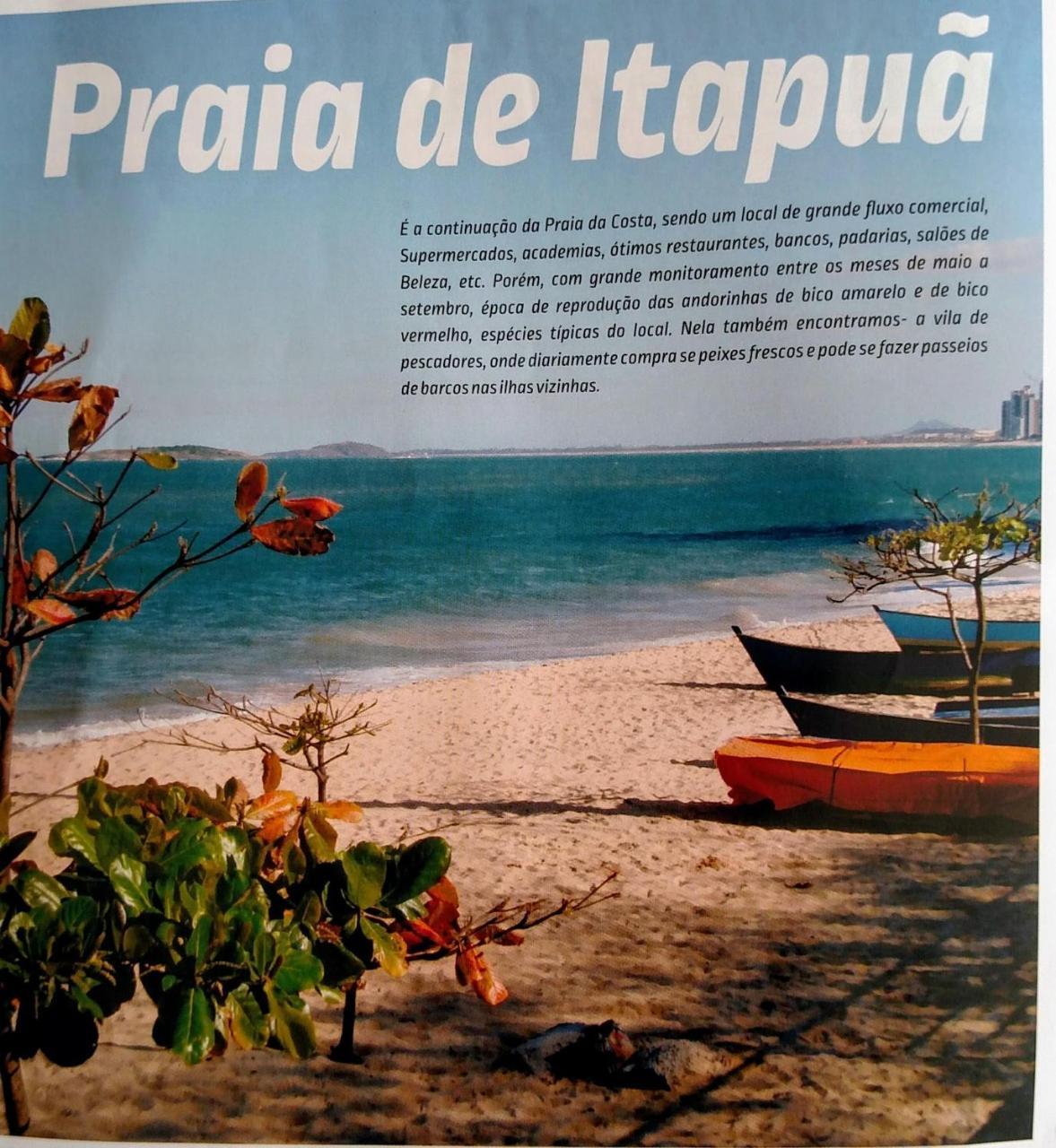 Flat Pasárgada 812, Free Bikes, pé na praia Vila Velha (Espirito Santo) Exterior foto