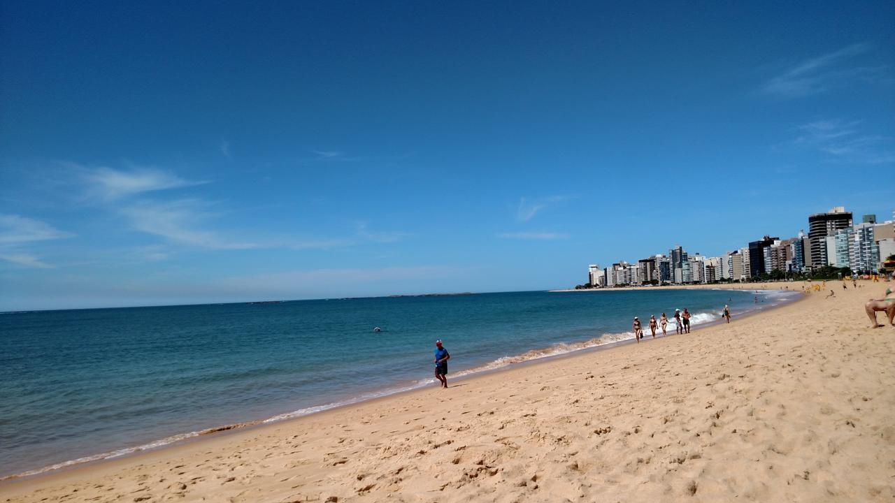 Flat Pasárgada 812, Free Bikes, pé na praia Vila Velha (Espirito Santo) Exterior foto