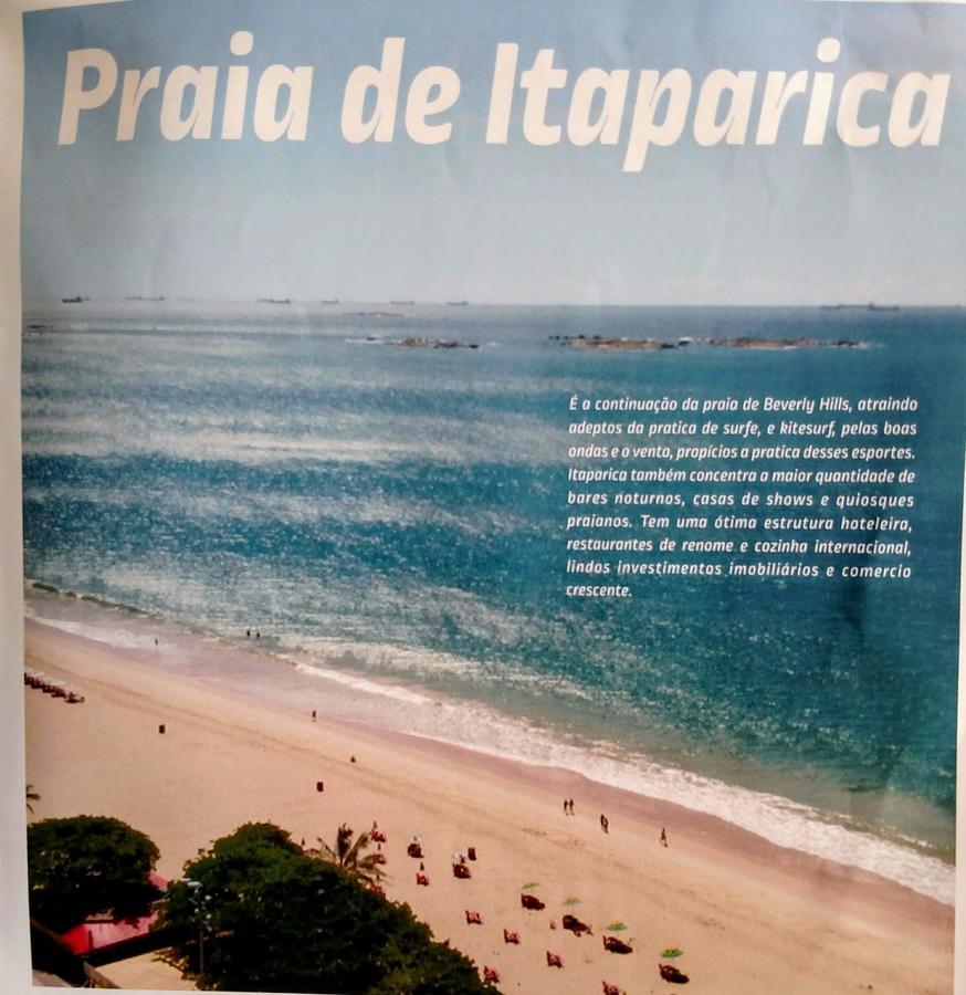 Flat Pasárgada 812, Free Bikes, pé na praia Vila Velha (Espirito Santo) Exterior foto