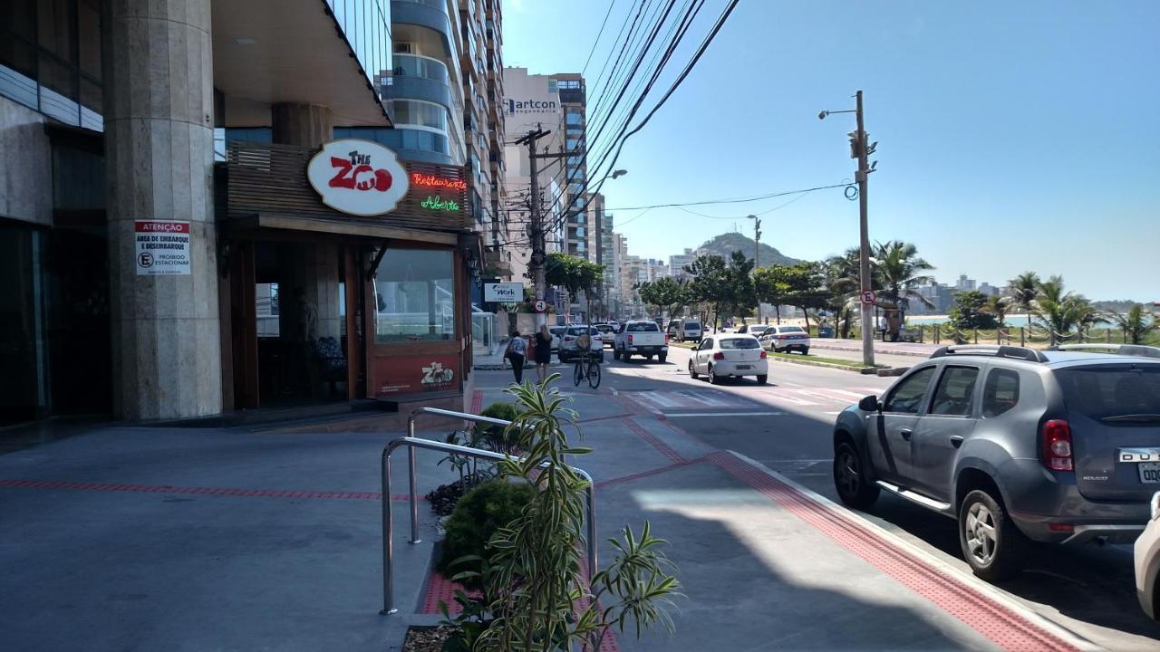 Flat Pasárgada 812, Free Bikes, pé na praia Vila Velha (Espirito Santo) Exterior foto
